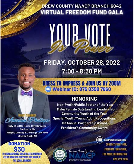NAACP Lancaster hosts Freedom Fund Gala celebrating .